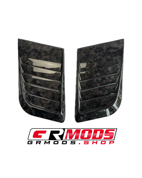 CARBON FIBER HOOD VENTS APEX SERIES