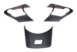 CARBON FIBER GR COROLLA STEERING WHEEL TRIM COVERS