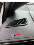 CARBON FIBER GR COROLLA DASH TOP VENT TRIMS