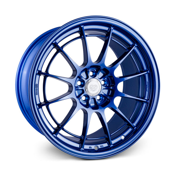 Enkei NT03+M 18x9.5 5x114.3 40mm Offset 72.6mm Bore Victory Blue Wheel