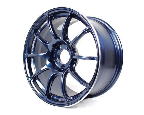 Advan RZII 18x9.5 +35 5-114.3 Racing Indigo Blue Wheel