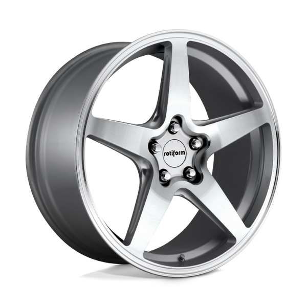 Rotiform R147 WGR Wheel 18x9.5 5x114.3 40 Offset - Gloss Silver